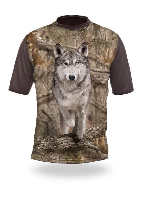 HILLMAN Wolf Runs 3D T-Shirt 3DX - trièko