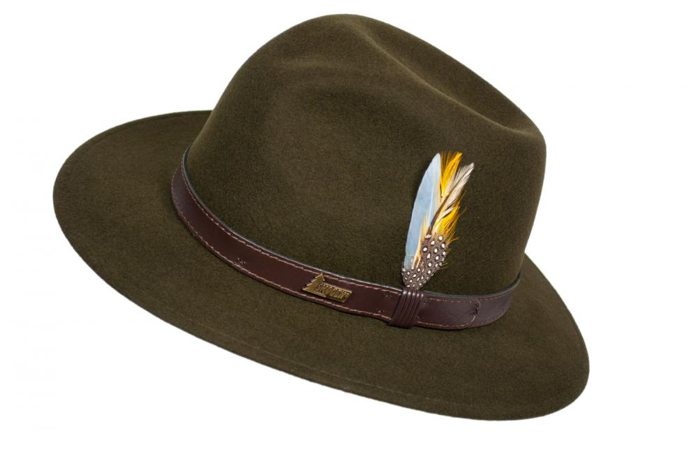 SKOGEN Wollhut Schmuckfeder - vlnený klobúk