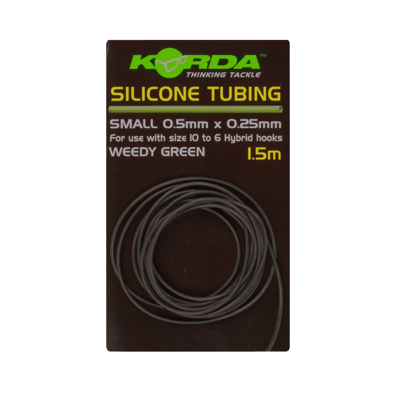 KORDA Silicone Tube 0,5mm Green - silikónová hadička