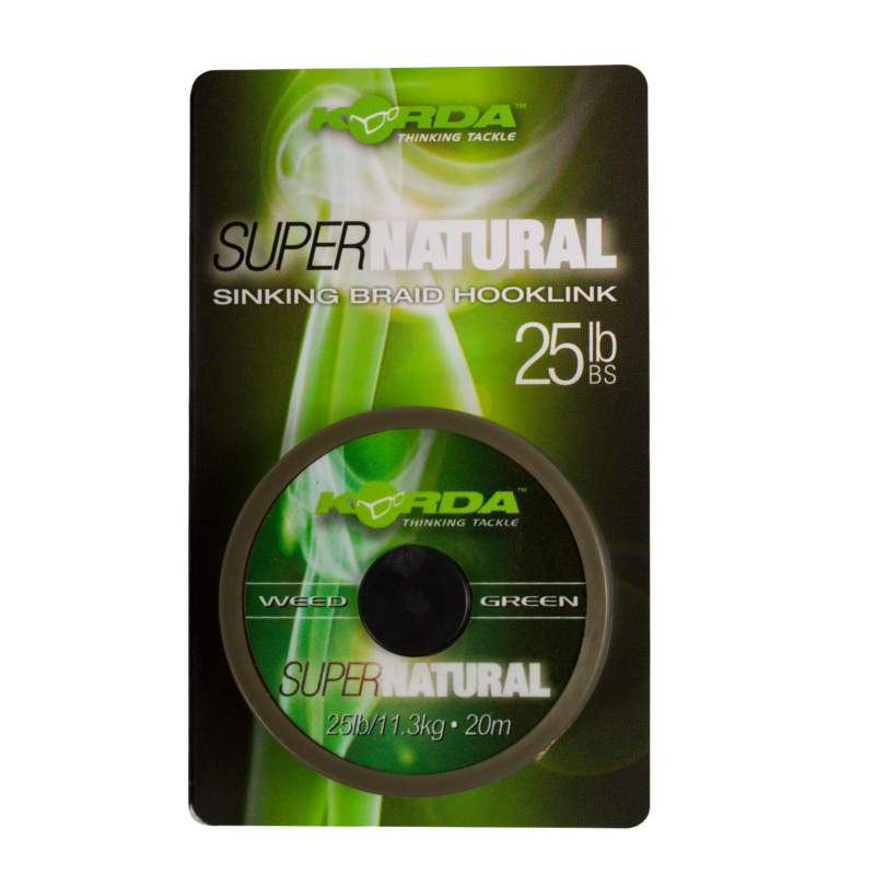 KORDA Super Natural Weed Green 18lb - šnúrka na nadväzce