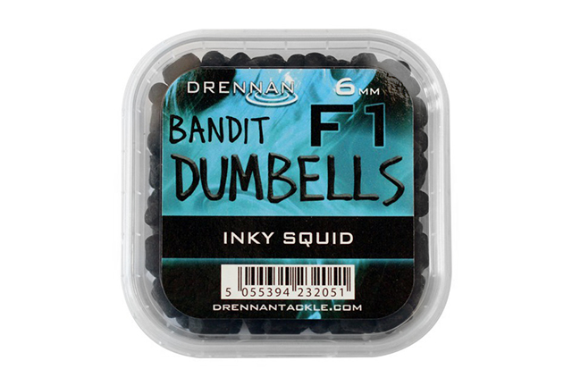 DRENNAN F1 Dumbell 6mm Inky Squid - dumbelky