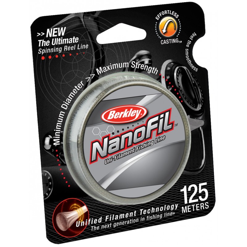 BERKLEY Nanofil 0,25mm 125m - unifilový vlasec