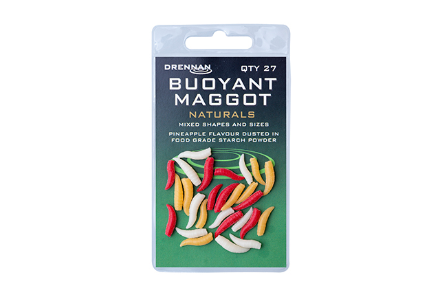 DRENNAN Buoyant Maggot Natural - umelé červy