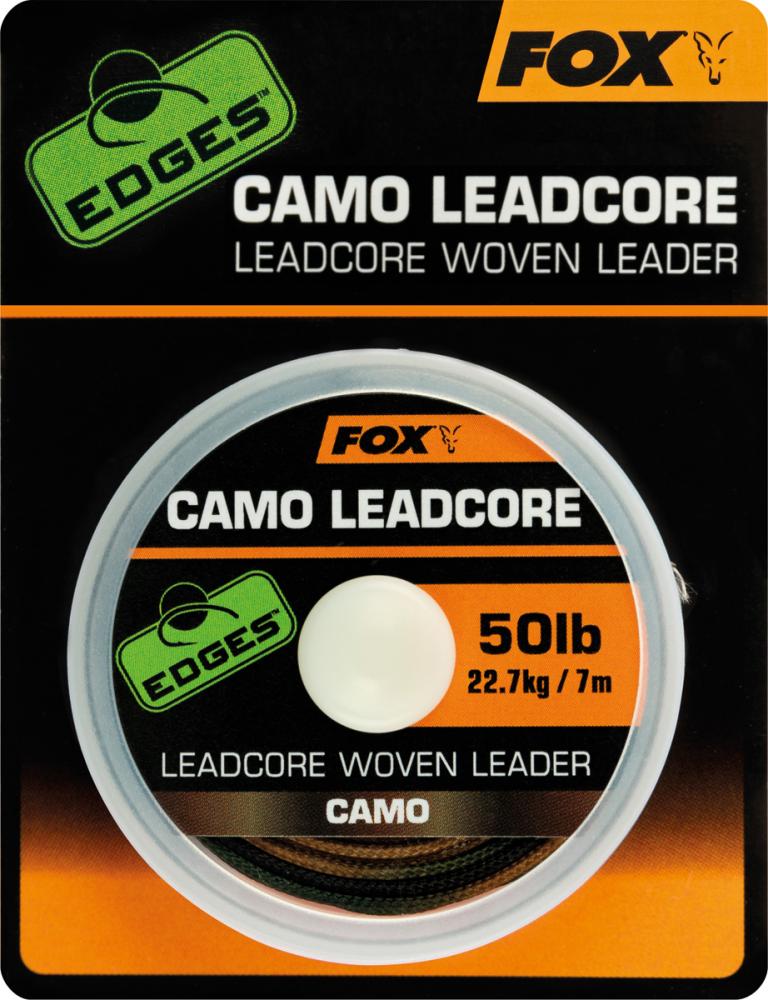 FOX EDGES Camo Leadcore 50lb 7m - olovená šnúra