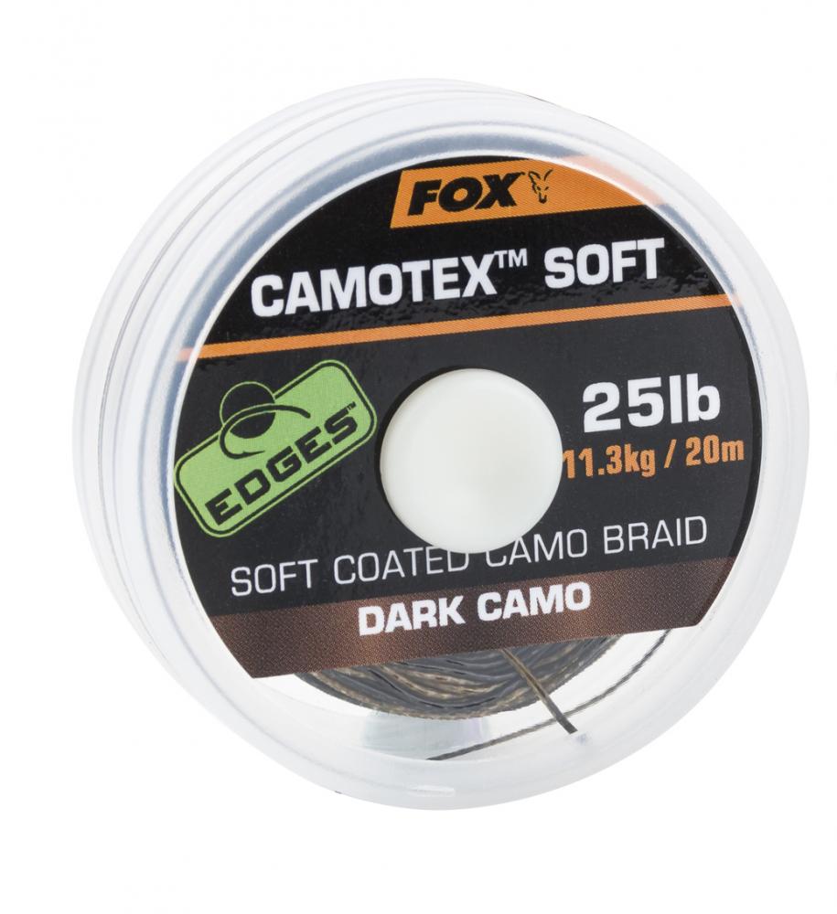 FOX Camotex Dark Soft 15lb - nadväzcová šnúrka