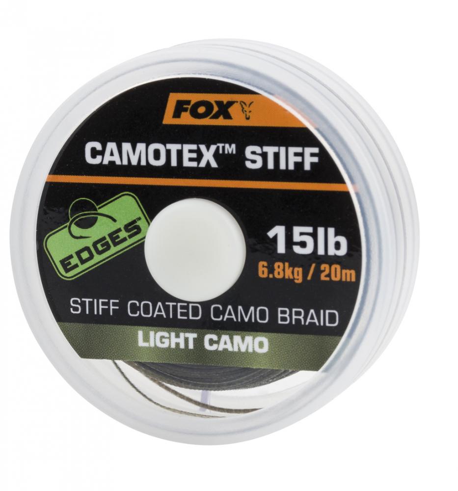 FOX Camotex Light Stiff 15lb - nadväzcová šnúrka
