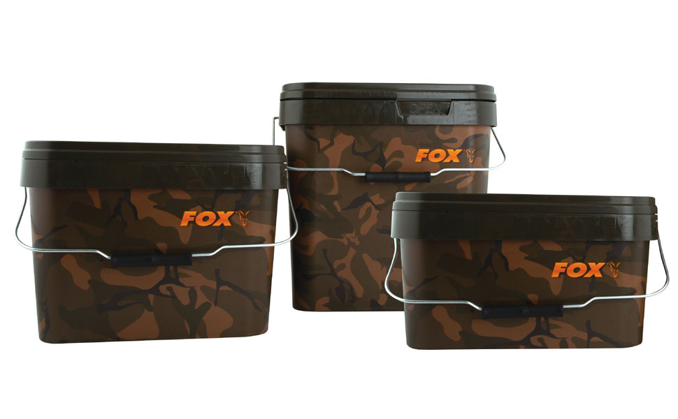 FOX Camo Square Bucket 5l - vedierko na krmivo