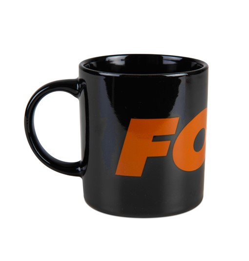 FOX Black/Orange Logo Ceramic Mug - hrnèek