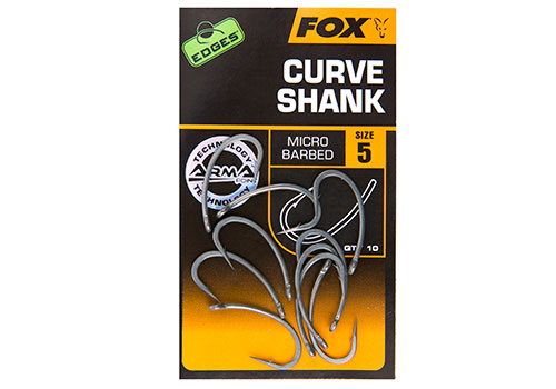 FOX EDGES Curve Shank - kaprárske háèiky