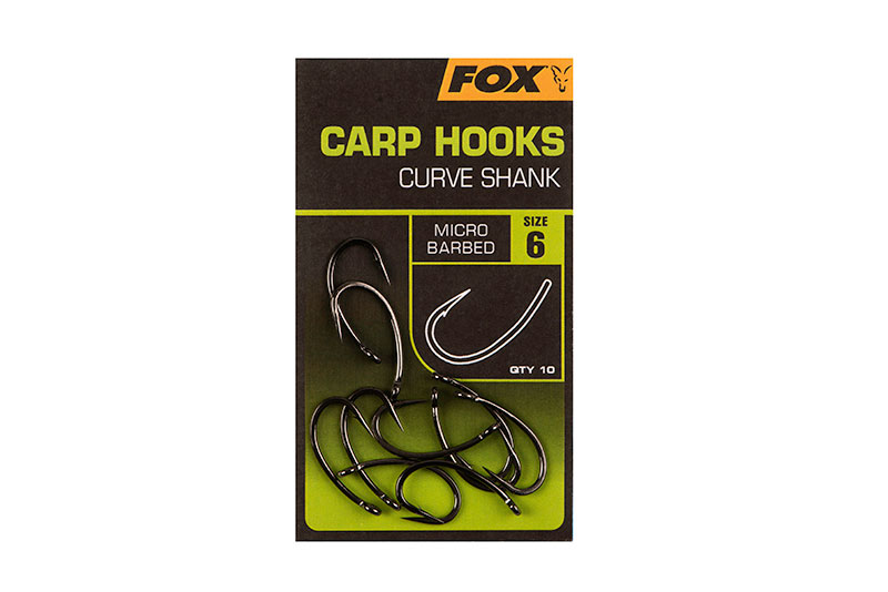 FOX Curve Shank - kaprárske háčiky