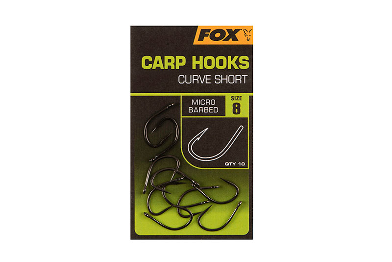 FOX Curve Shank Short - kaprárske háčiky