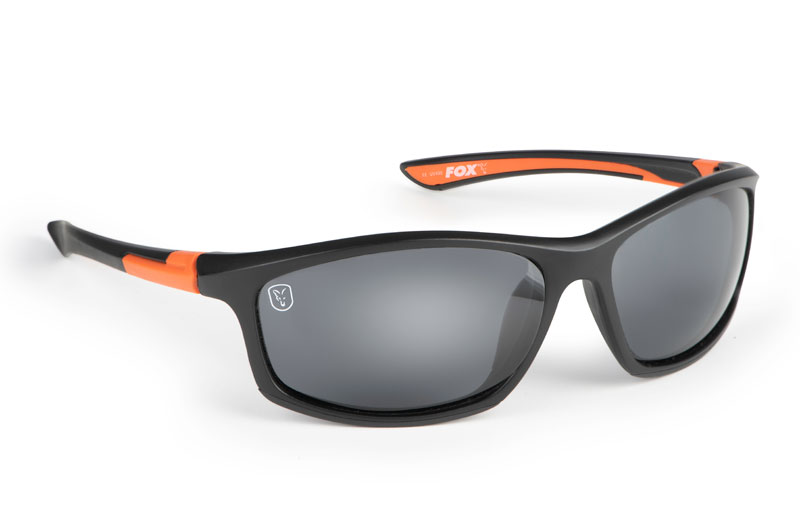 FOX Black/Orange Sunglasses - polarizačné okuliare