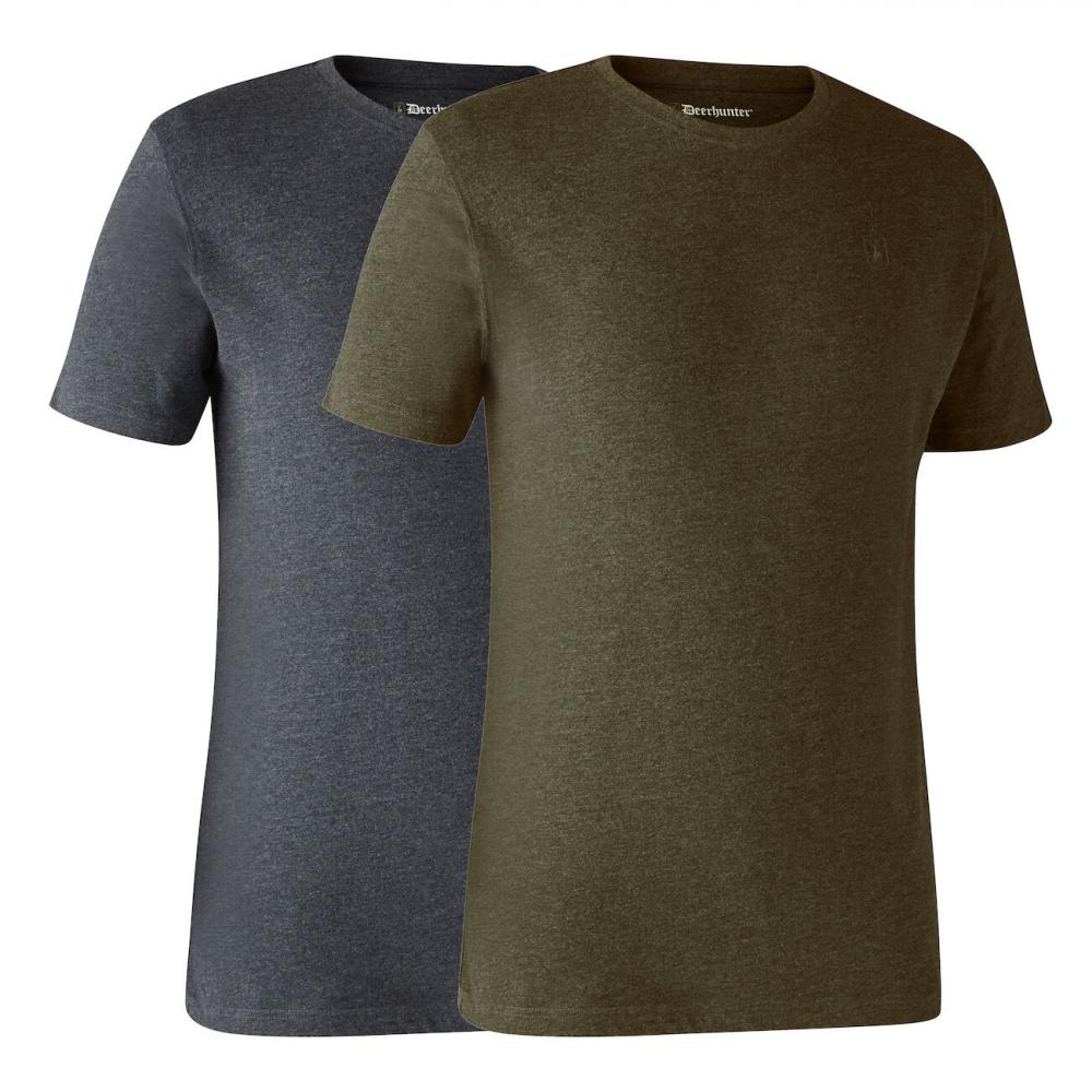 DEERHUNTER Basic 2-pack T-Shirt - trièká dvojbalenie