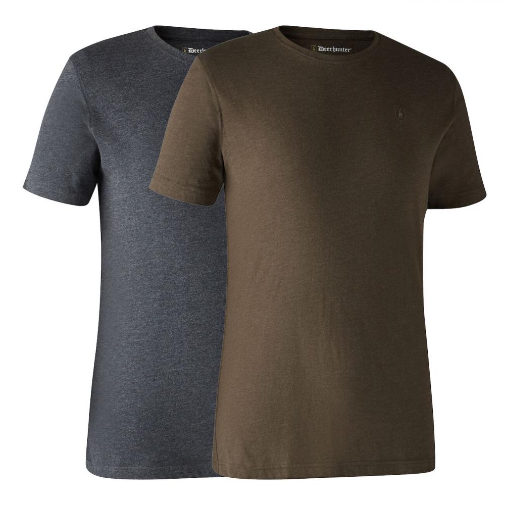 DEERHUNTER Basic 2-pack T-Shirt - trièká dvojbalenie