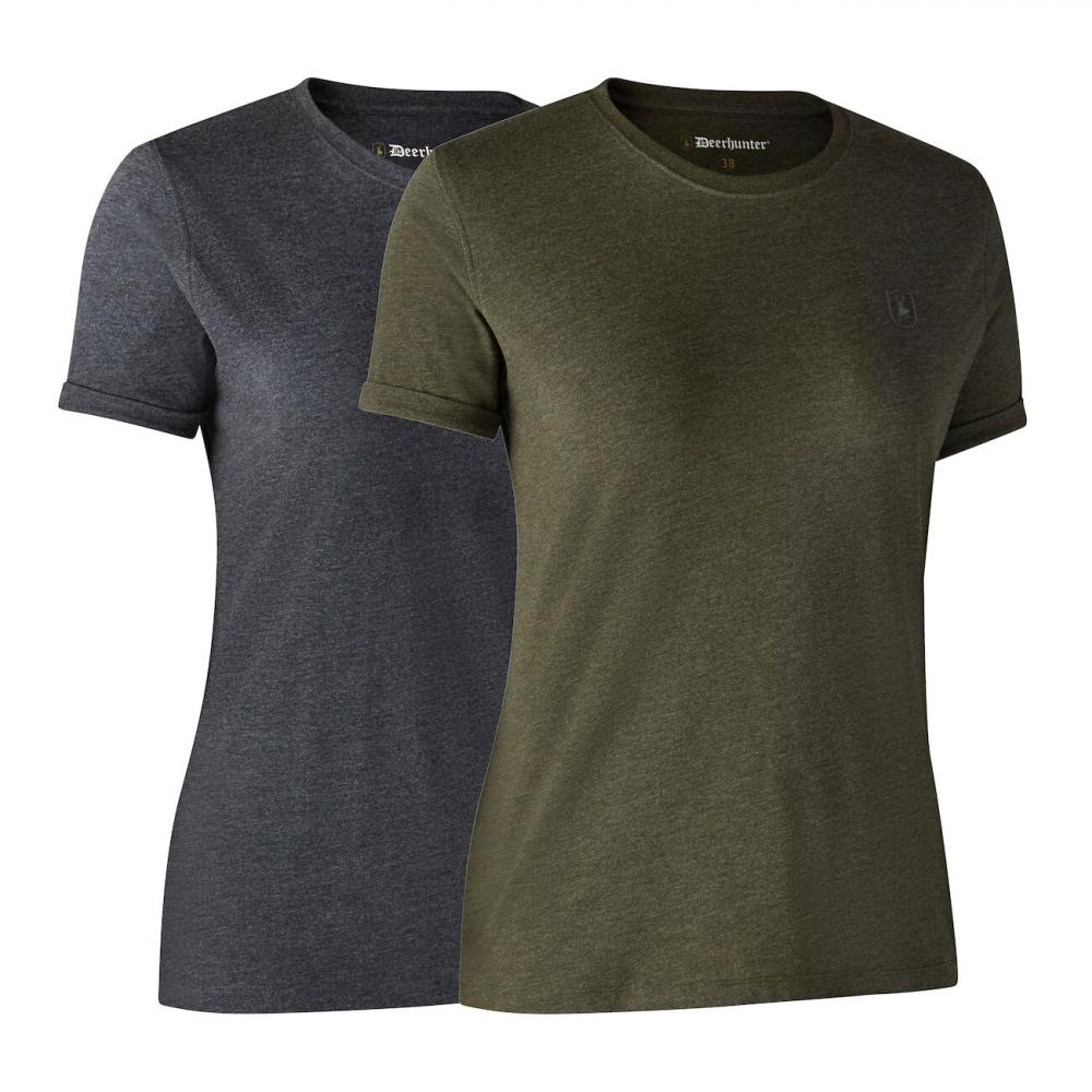 DEERHUNTER Ladies Basic 2-pack T-Shirt - dámske trièká dvojbalenie