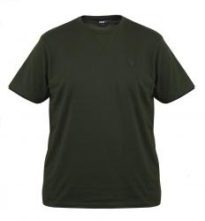 FOX Green/Black Brushed Cotton T-Shirt - bavlnené trièko