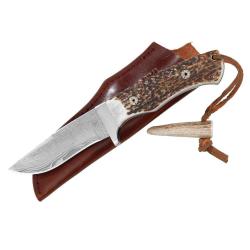 PARFORCE Messer Damast Antler - poľovnícky nôž