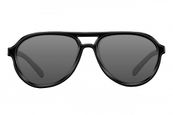 KORDA Sunglasses Aviator Mat Black Frame/Grey Lens - polarizaèné okuliare