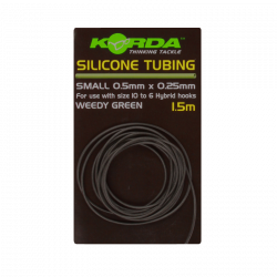 KORDA Silicone Tube 0,5mm Green - silikónová hadièka