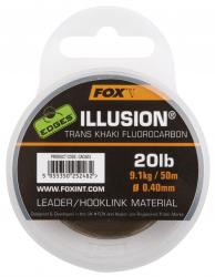 FOX EDGES Illusion Flurocarbon Leader 20lb - fluorokarbn