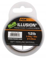 FOX EDGES Illusion Soft  Hooklink 12lb - fluorokarbón
