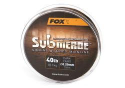 FOX Submerge Dark Camo 300m 0.20mm 40lb - potápavá šnúra