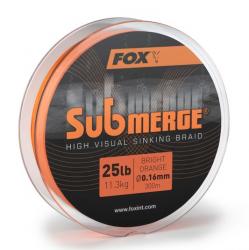 FOX Submerge Bright Orange 300m 0.16mm 25lb - potápavá šnúra