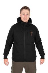 FOX Collection Sherpa Jacket Black/Orange - zateplen mikina