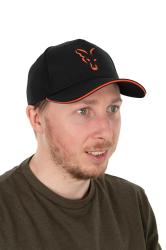 FOX Collection Baseball Cap Black/Orange - iltovka