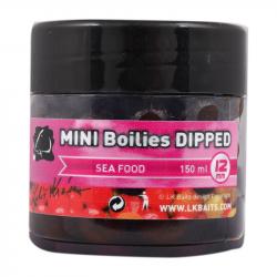 LK BAITS Mini Boilies Dipped 12mm 150ml Sea Food