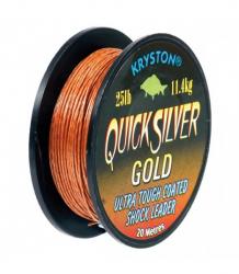 KRYSTON  QuickSilver Gold 45lb - nadväzcová šnúrka