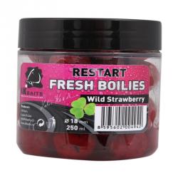 LK BAITS Fresh Boilies Restart 250ml Wild Strawberry